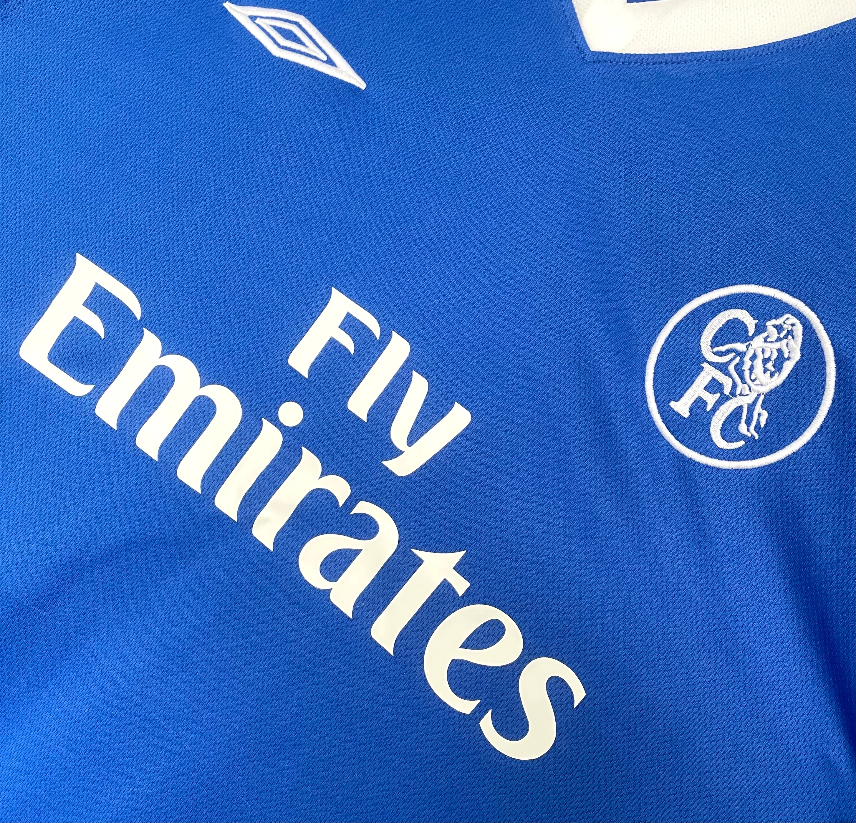 2003-05 Chelsea Home Retro Shirt view 7