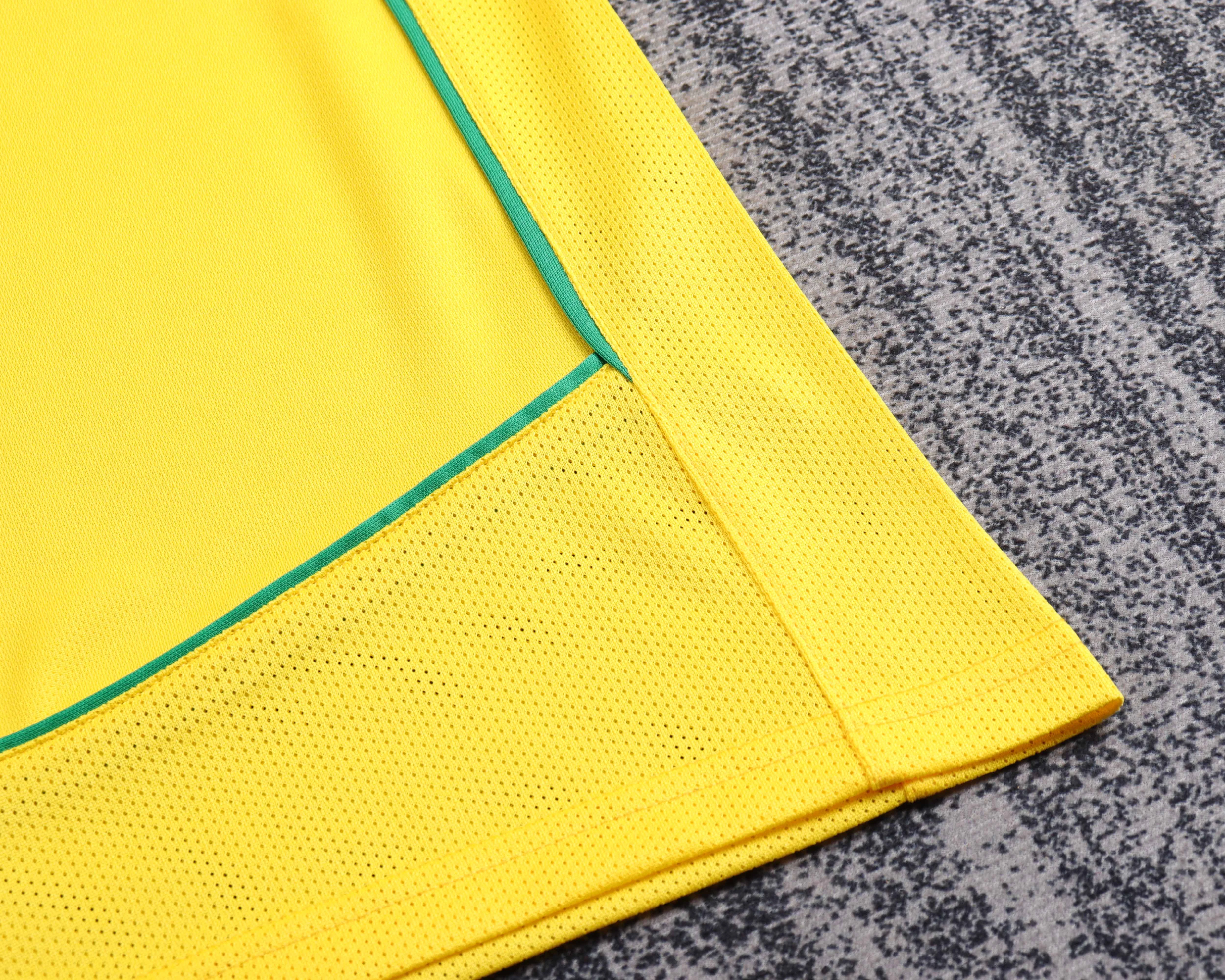 2004 Brazil Home Retro Shirt - Kids Sizes view 8