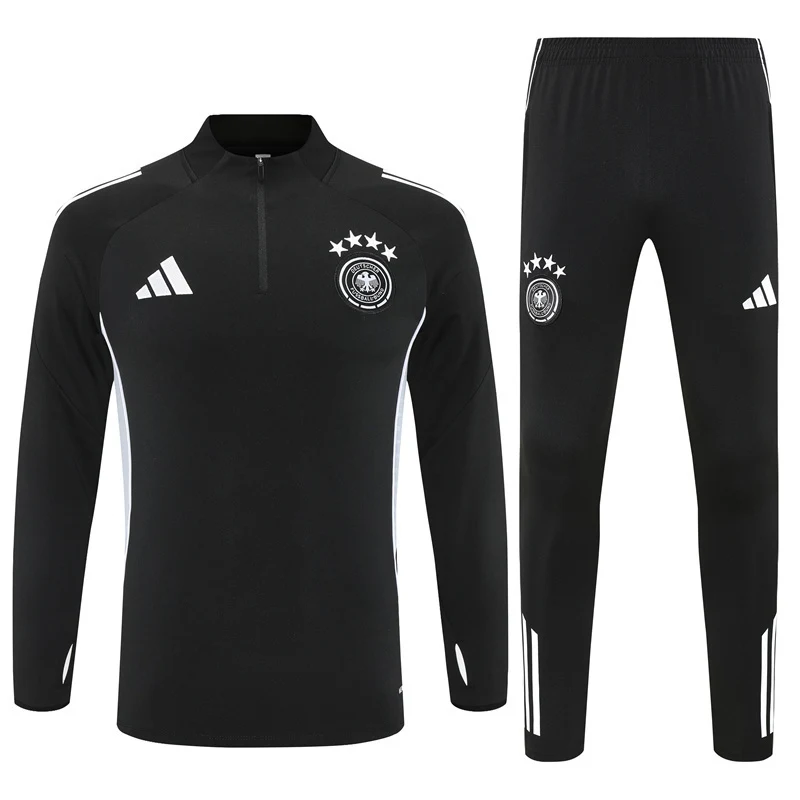 2026-27 Germany Black Half-Zip Training Jersey view 16