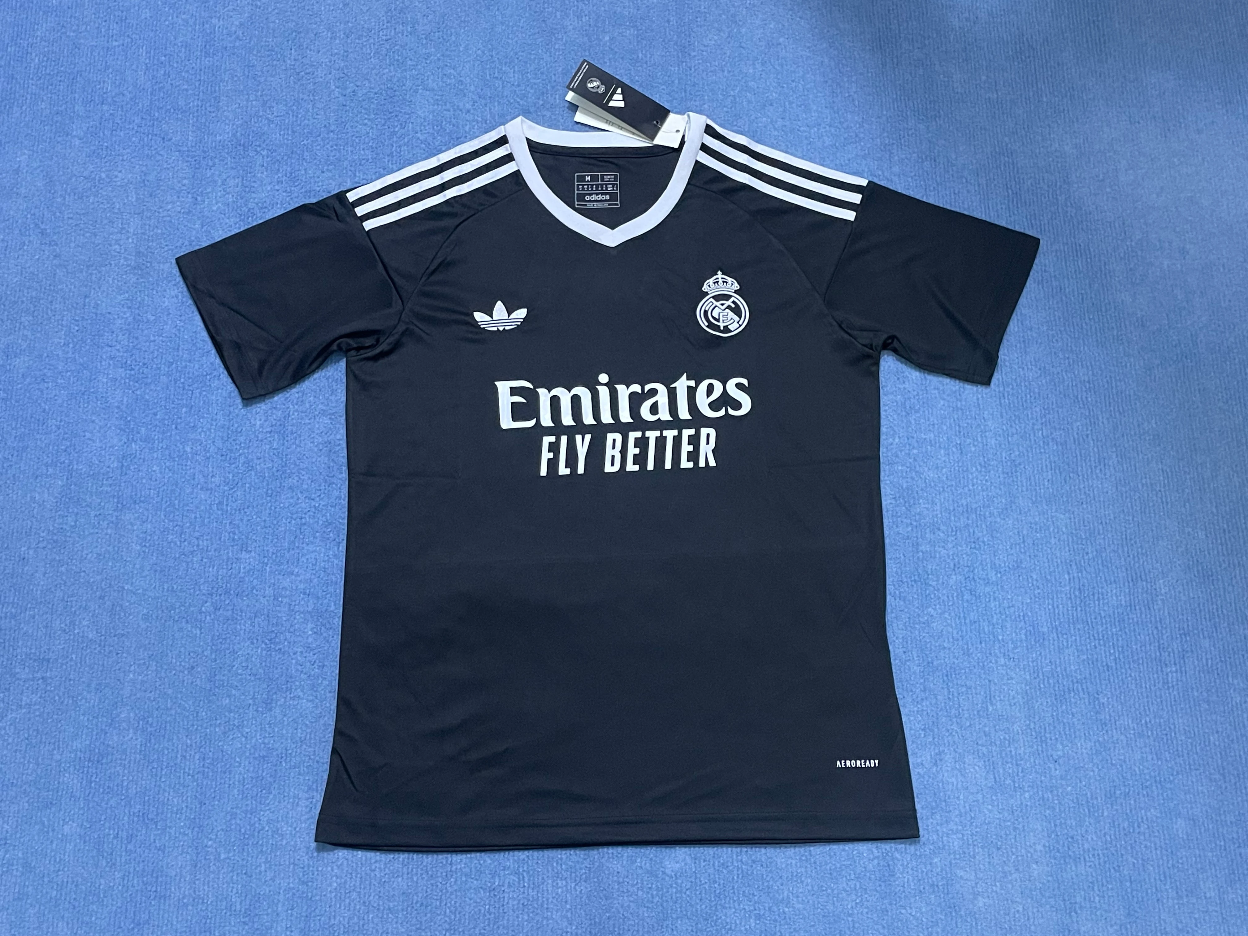 2025-26 Real Madrid Black Goalkeeper Jersey