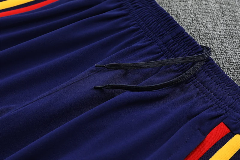 2026-27 Spain Royal Blue Half-Zip Training Jersey (Two Stars) view 4