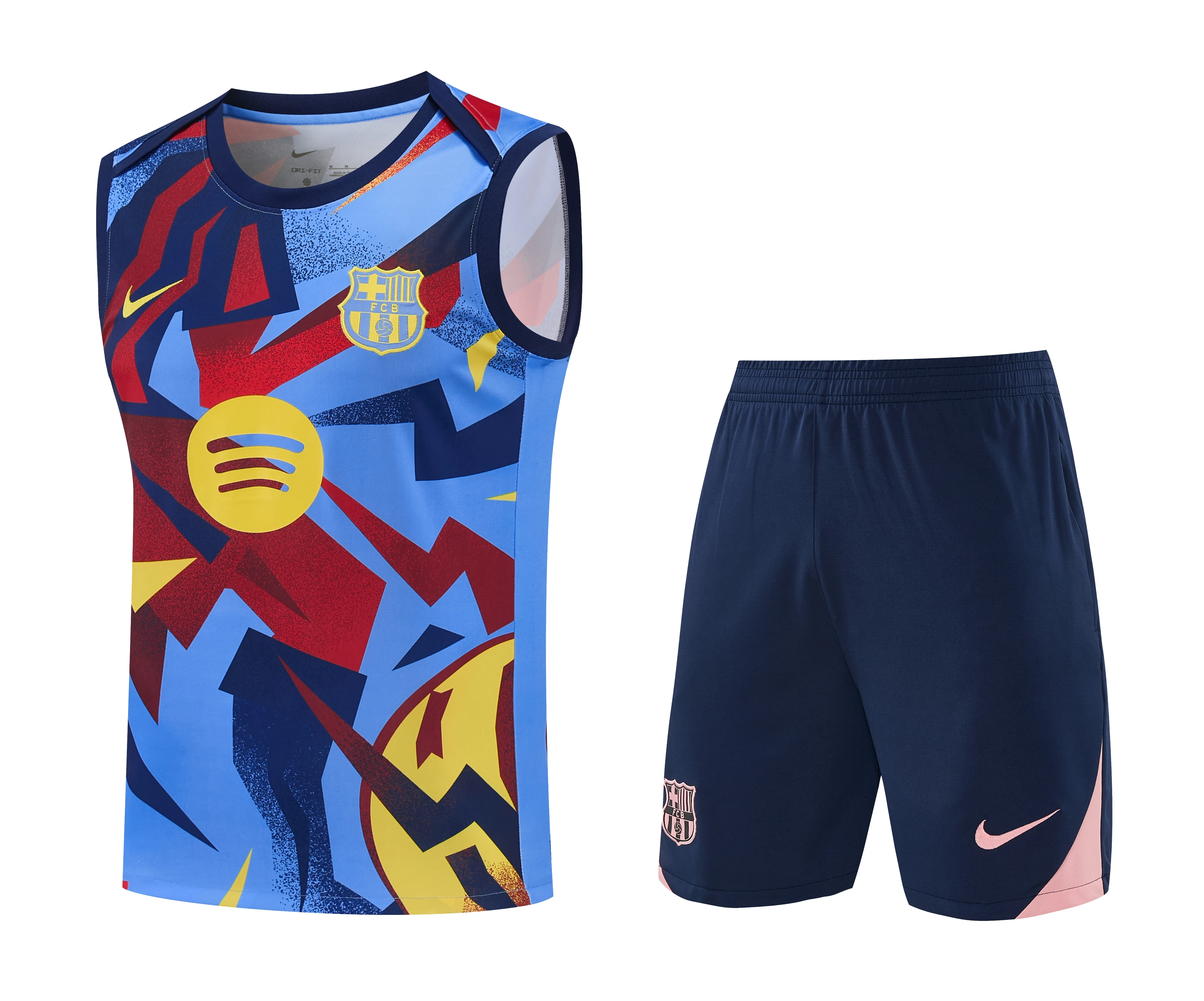 2025-26 Barcelona vest training jersey view 15