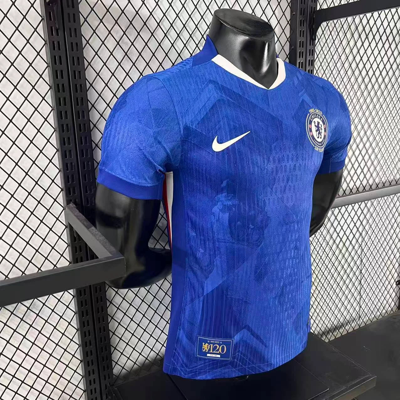 2025-26 Chelsea 120th Anniversary Jersey – Player Version view 8