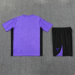 2025-26 Barcelona Purple Collaboration Short Sleeve Training Jersey view 15