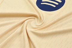 2025-26 Barcelona Beige Half-Pull Training Jersey view 8