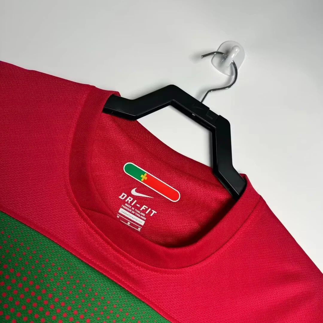 2010 Portugal Home Retro Jersey view 9