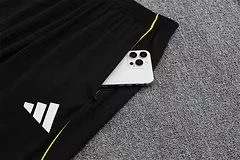 2025-26 Real Madrid Black Half-Pull Training Jersey view 4