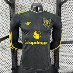 2025-26 Manchester United Away Long Sleeve Shirt - Player Edition view 12