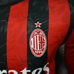 2025-26 AC Home Long Sleeve Jersey - Player Edition view 9