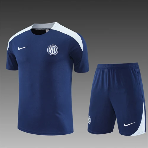 2025-26 Inter Milan Royal Blue Short Sleeve Training Jersey
