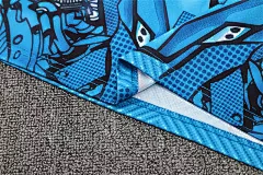 2025-26 Napoli Light Blue Short Sleeve Training Jersey view 5
