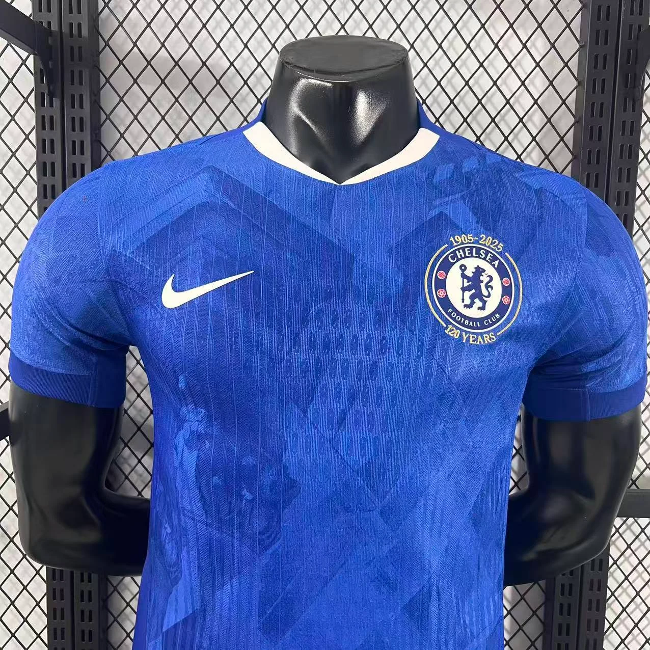 2025-26 Chelsea 120th Anniversary Jersey – Player Version view 3