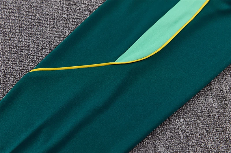 2026-27 Brazil Dark Green Half-Zip Training Jersey view 12