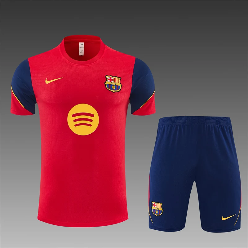 2026-27 Barcelona Red Short-Sleeve Training Jersey view 15