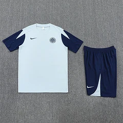 2025-26 Inter Milan Light Grey Short Sleeve Training Jersey view 11