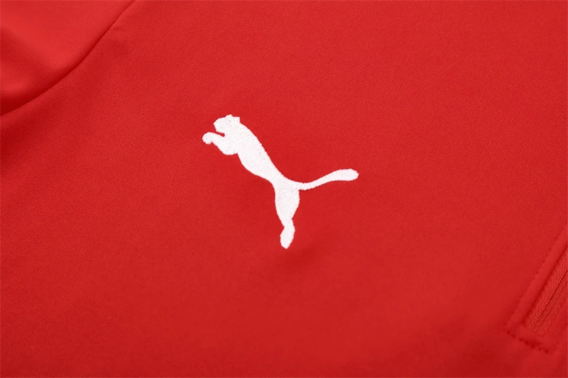 2025-26 Portugal Red Half-Zip Training Jersey view 7