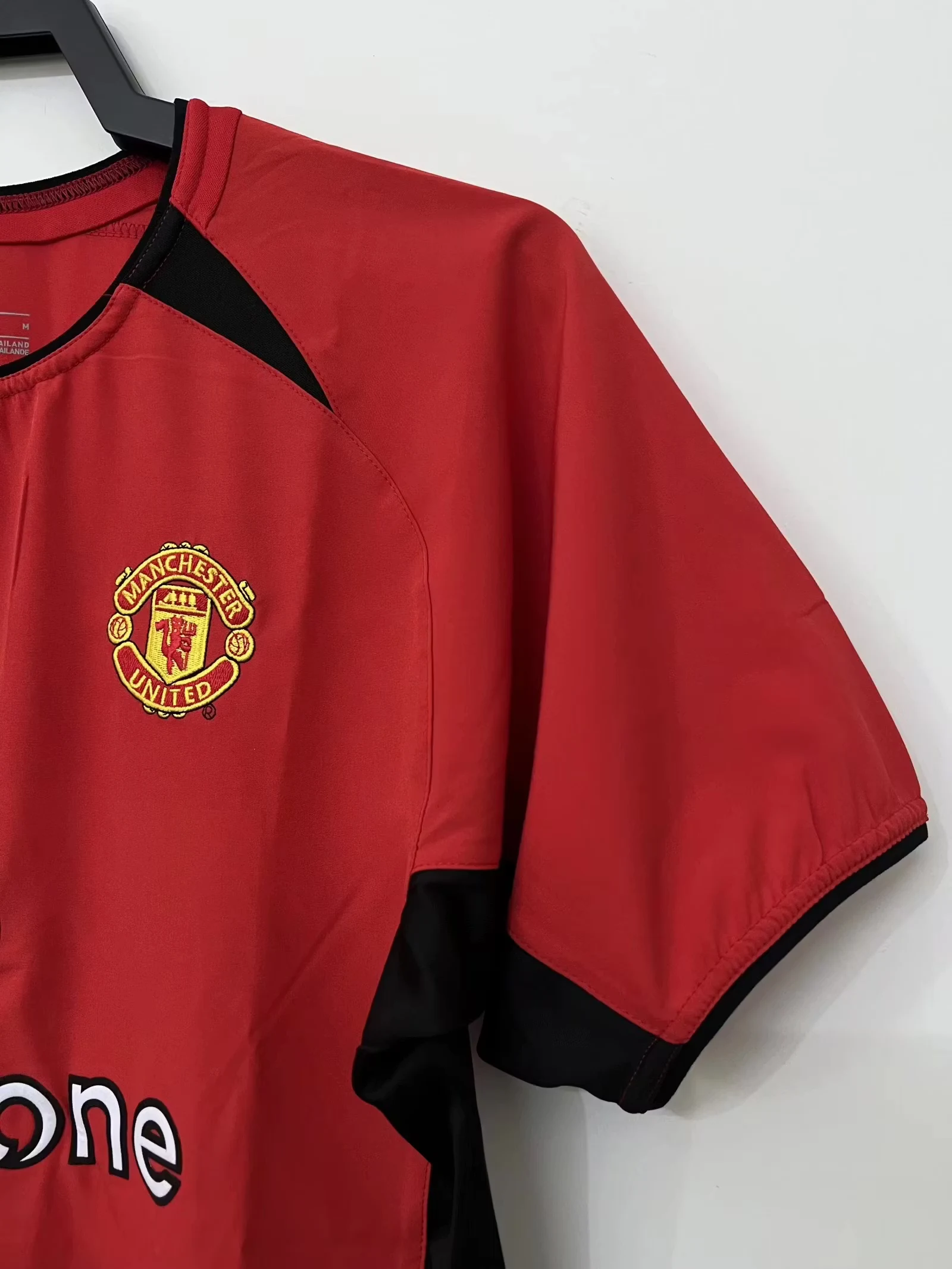 2002-04 Manchester United home retro jersey view 7