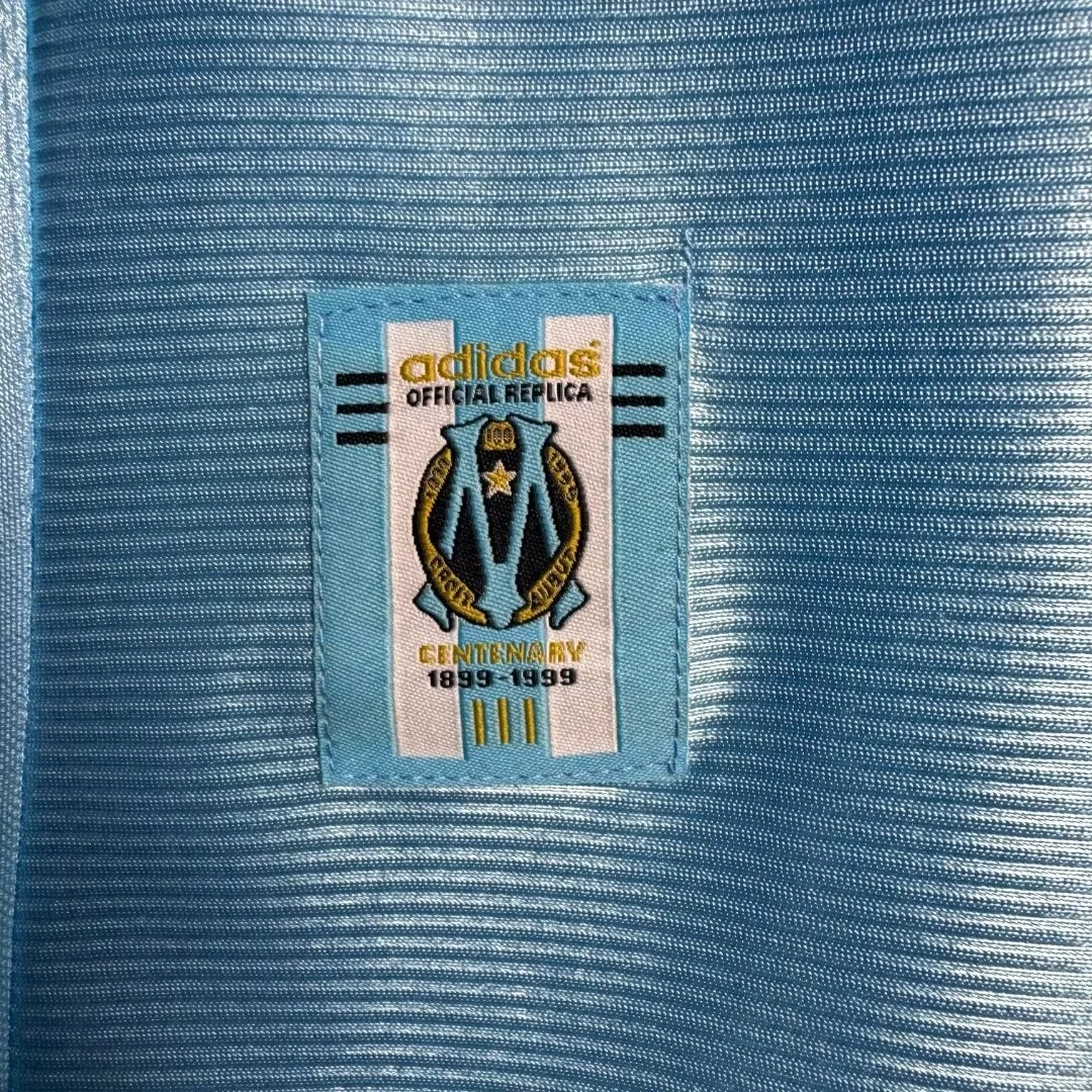 1998-99 Marseille Away Retro Jersey view 5