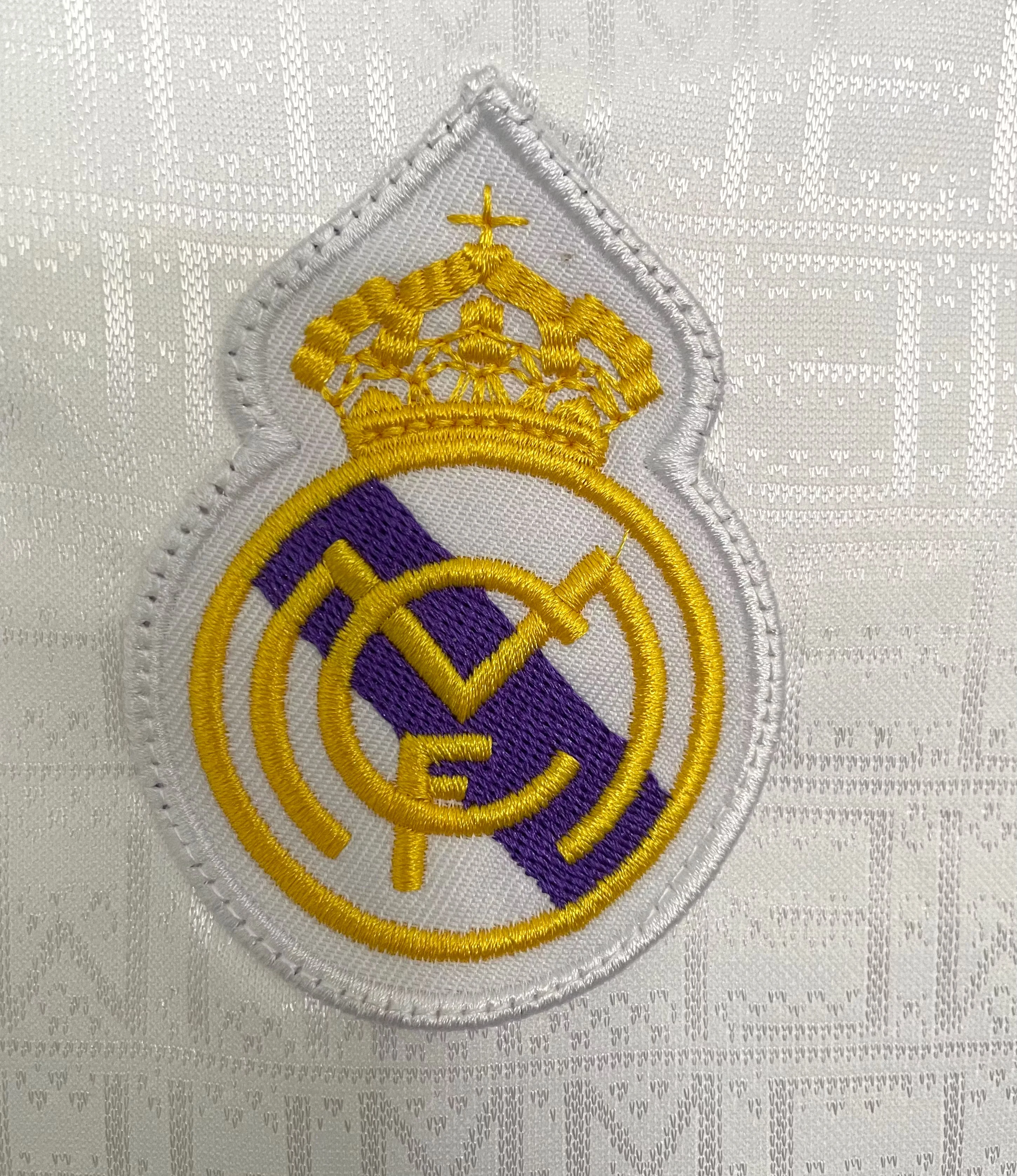 1990-92 Real Madrid Home Retro Jersey view 7