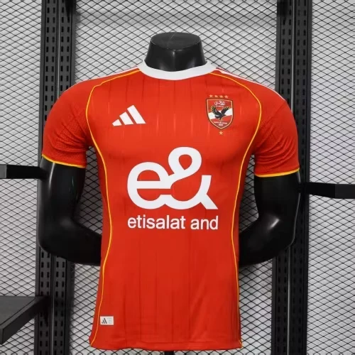 2025-26 Al Ahly Egypt Home Jersey - Player Edition