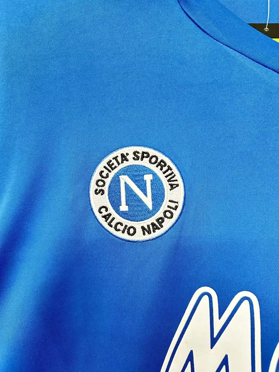 1988-89 Napoli Home Retro Jersey view 3
