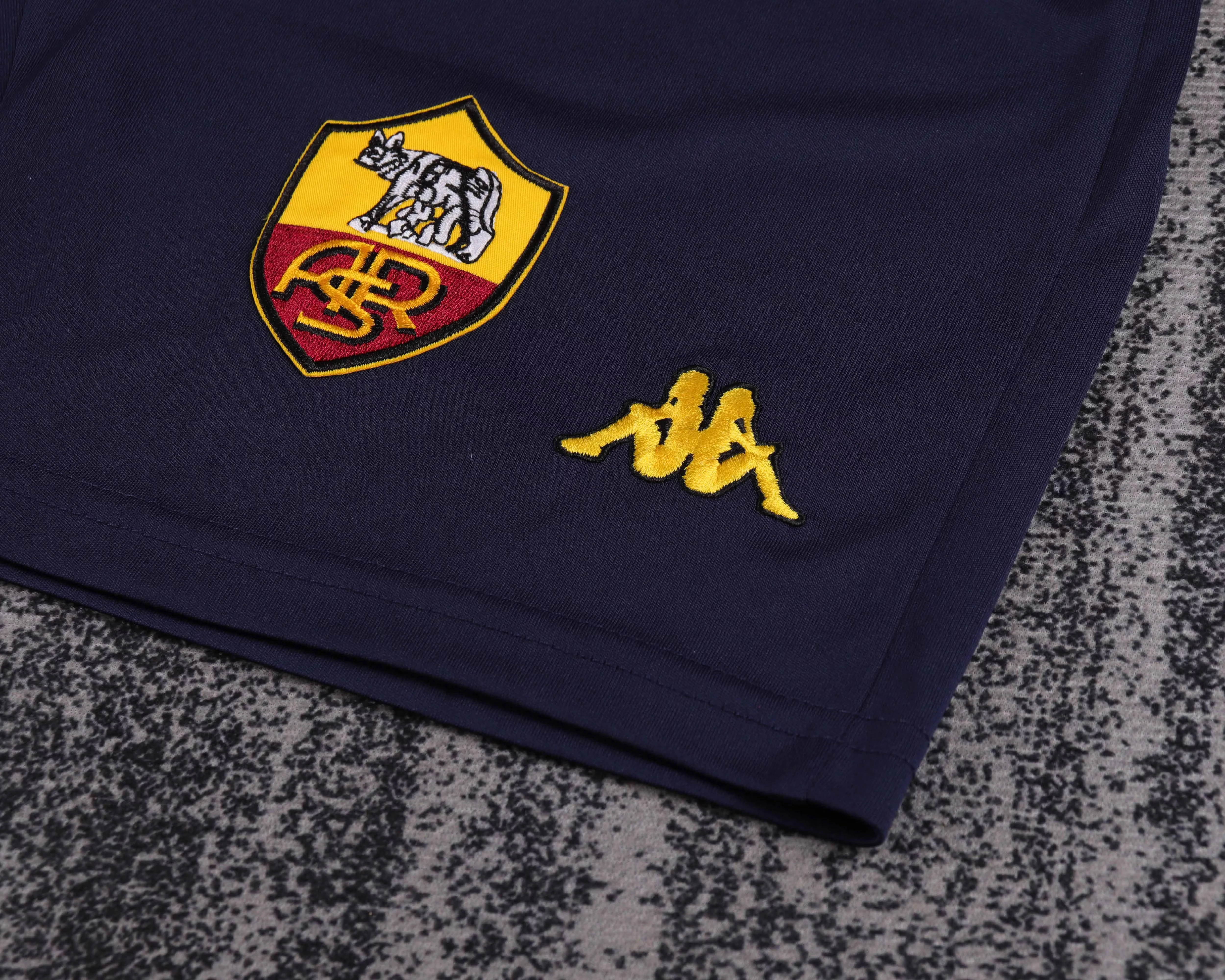 2000-01 Roma Home Retro Shirt - Kids view 3
