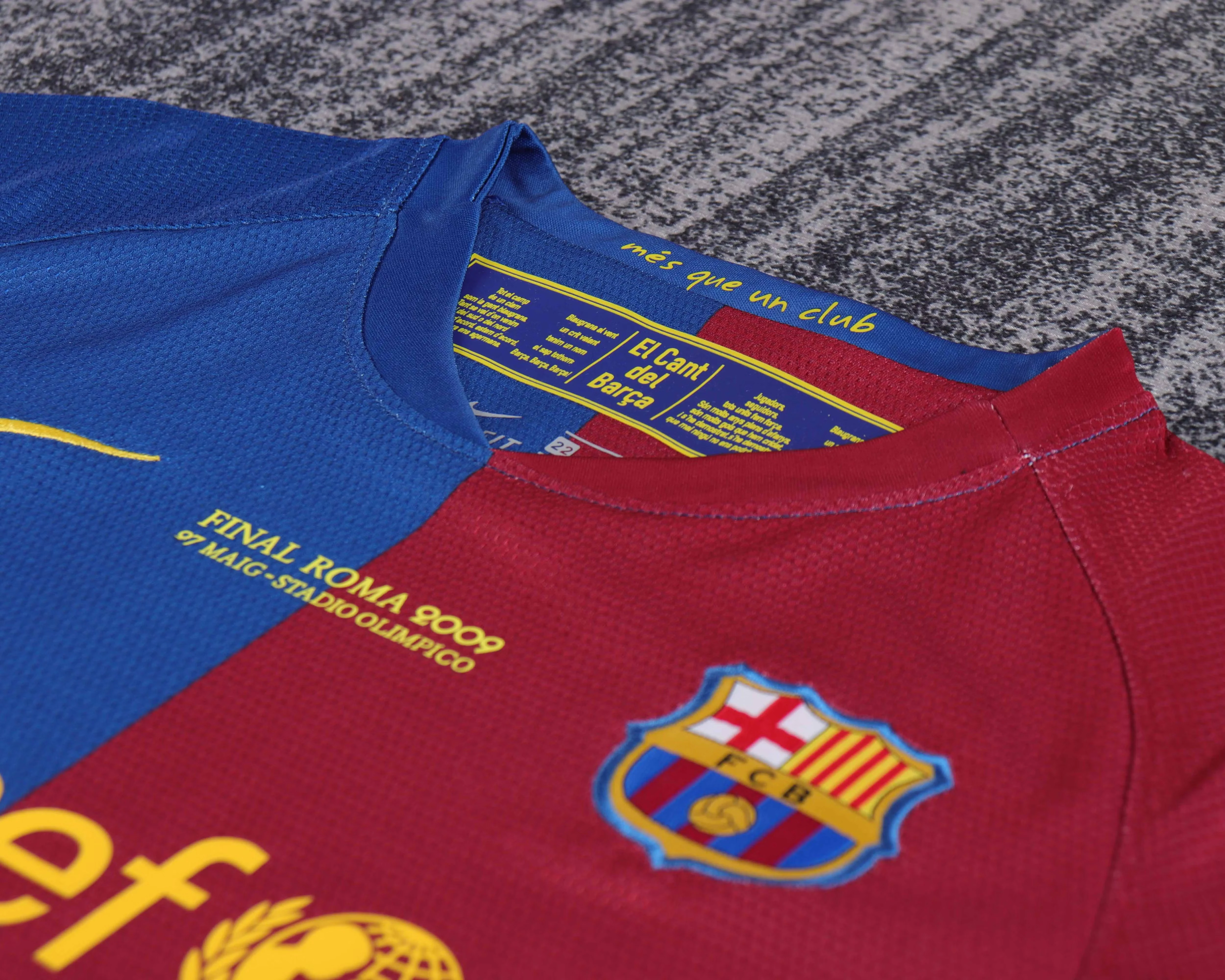 2008-09 Barcelona Home Champions League Retro Shirt - Kids Size view 5