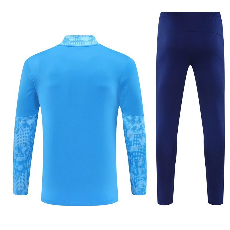 2025-26 Manchester City Light Blue Half-Zip Training Jersey view 14