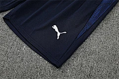 2025-26 Marseille Blue Short Sleeve Training Jersey view 4