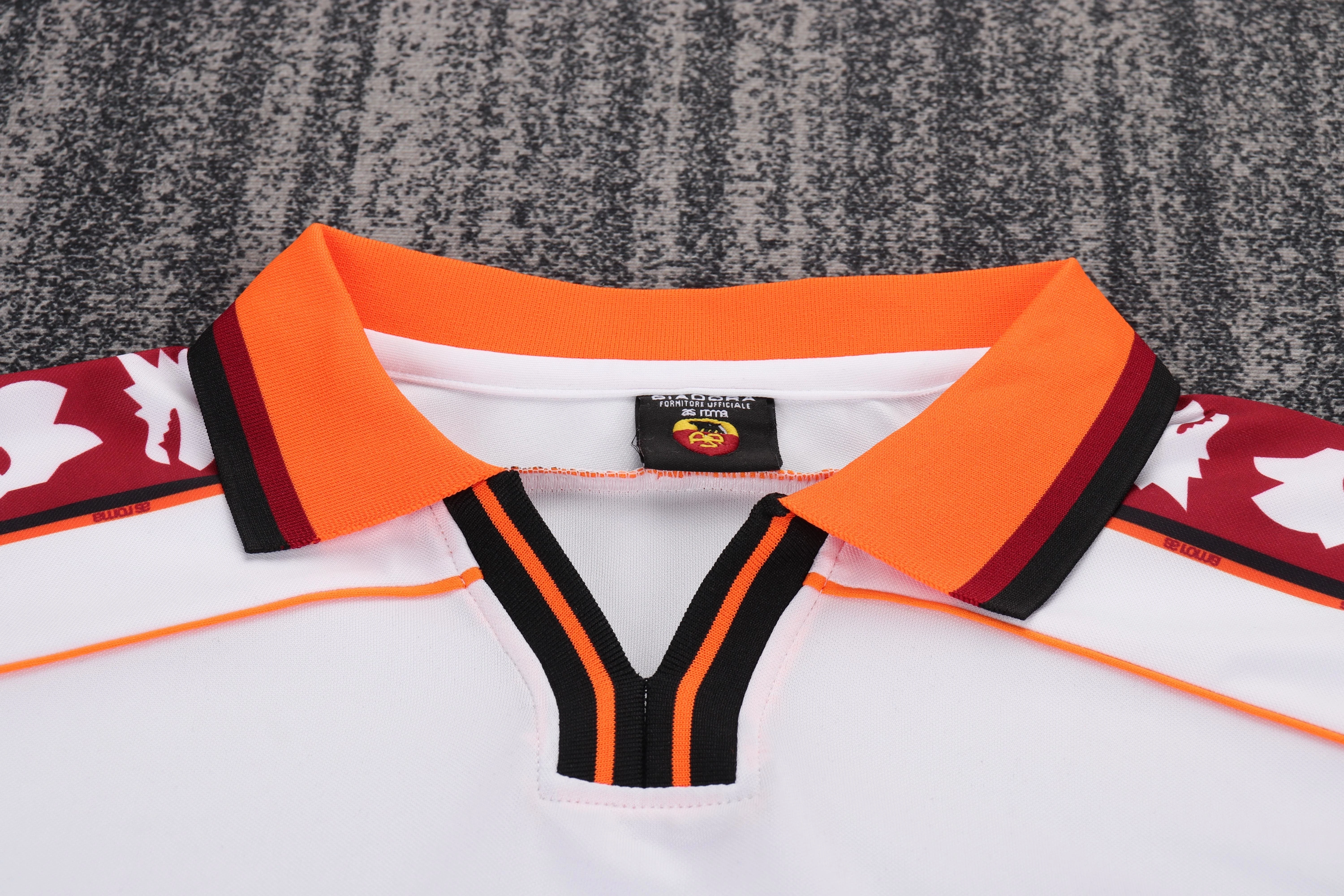 1998-99 Roma Away Retro Jersey - Children's Size view 6