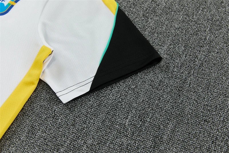 2026-27 Brazil Jordan White Short-Sleeve Training Jersey view 7