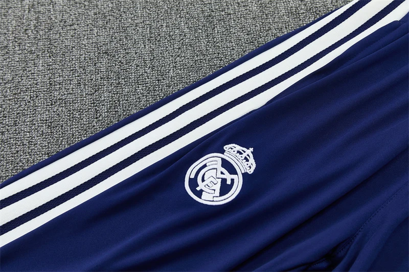 2026-27 Real Madrid White Half-Zip Training Jersey view 3