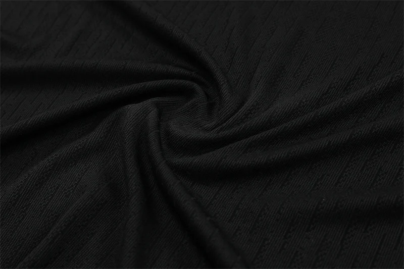 2025-26 England Black Half-Zip Training Jersey view 4