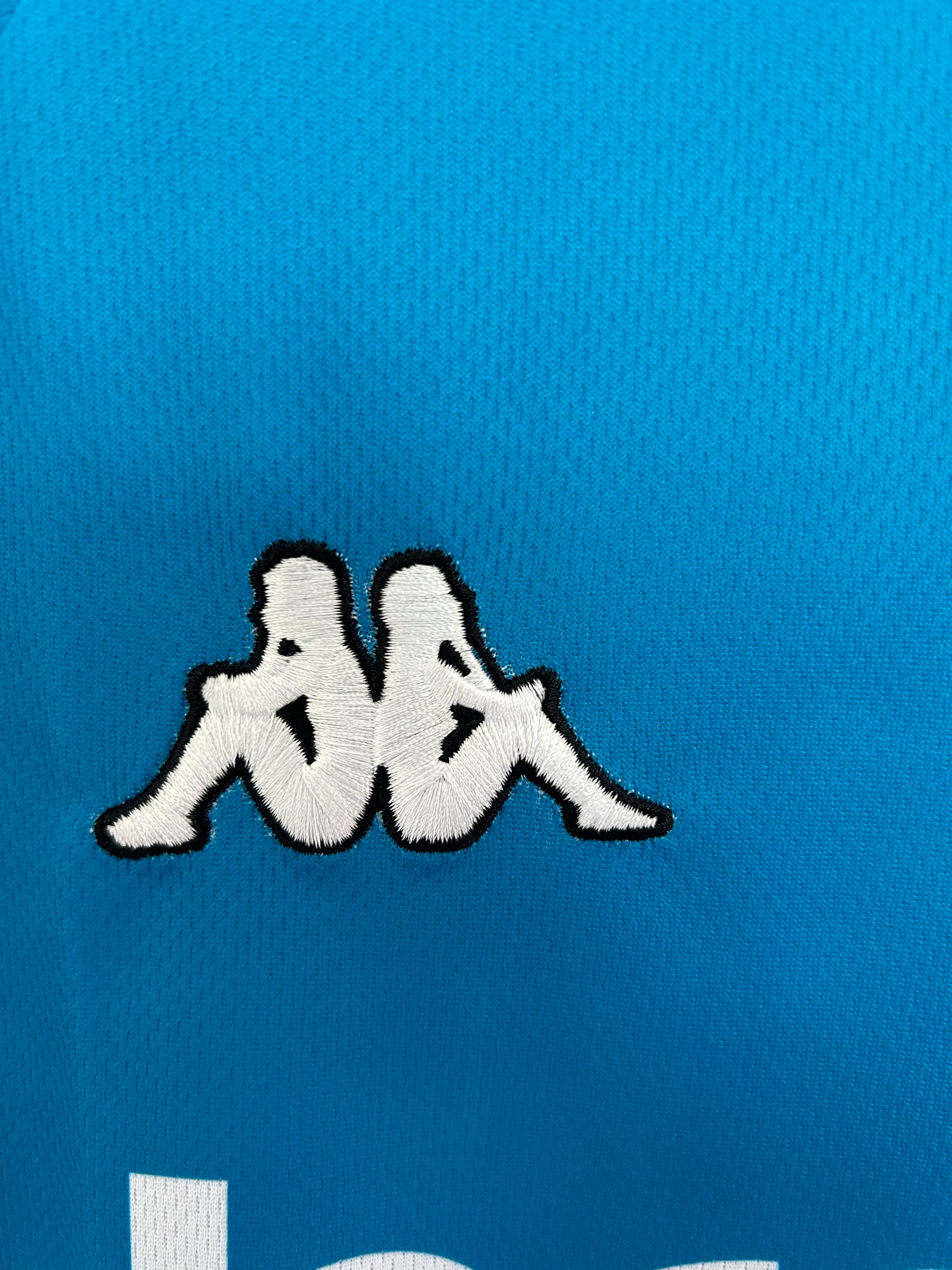 1997-98 Manchester City home retro jersey view 5