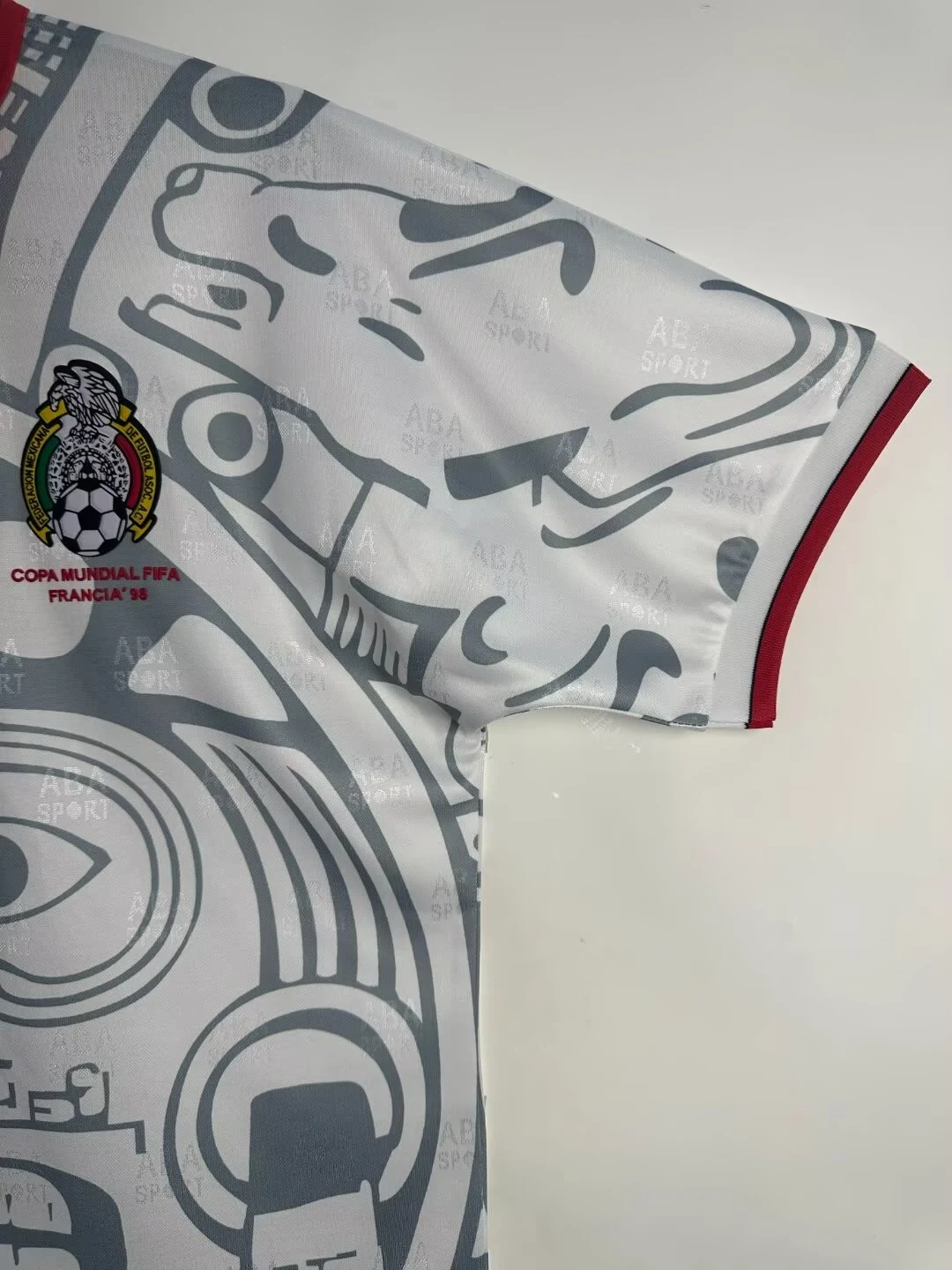 1998 Mexico Away Jacquard Retro Jersey view 7