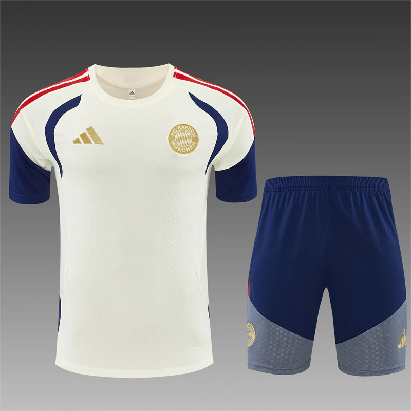 2026-27 Bayern Munich Beige Short-Sleeve Training Jersey view 3