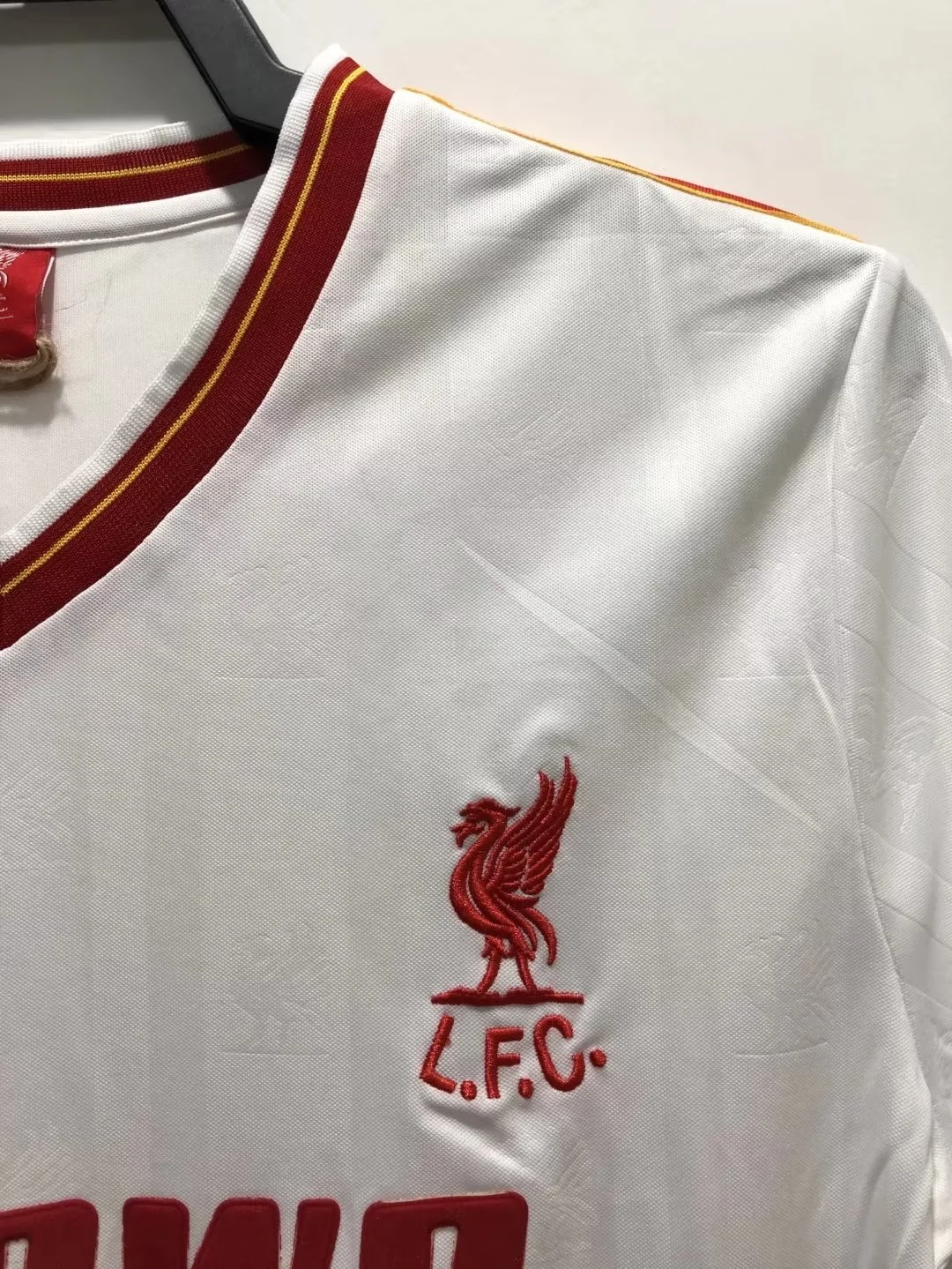 1985-86 Liverpool 2nd Away Retro Jersey view 6