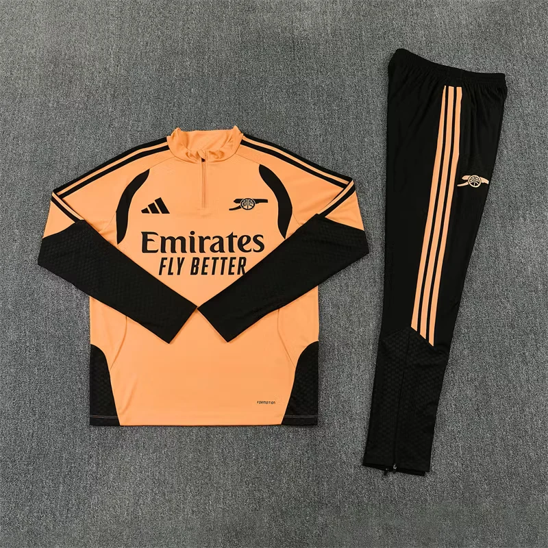 2026-27 Arsenal Orange Half-Zip Training Jersey view 14