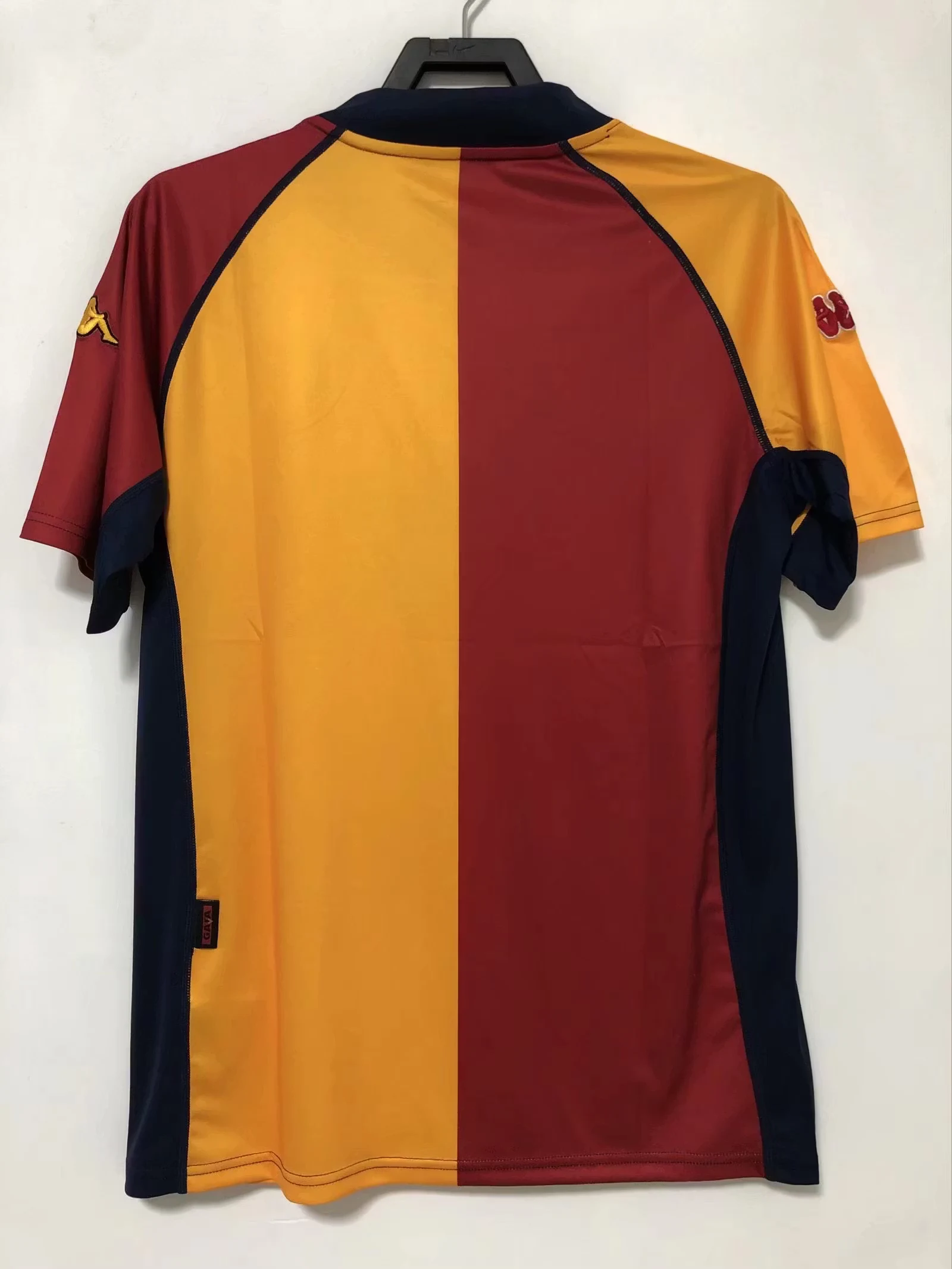 2000-01 Roma Home Retro Jersey view 2