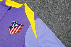 2025-26 Atletico Madrid Purple Half-Pull Training Jersey view 11