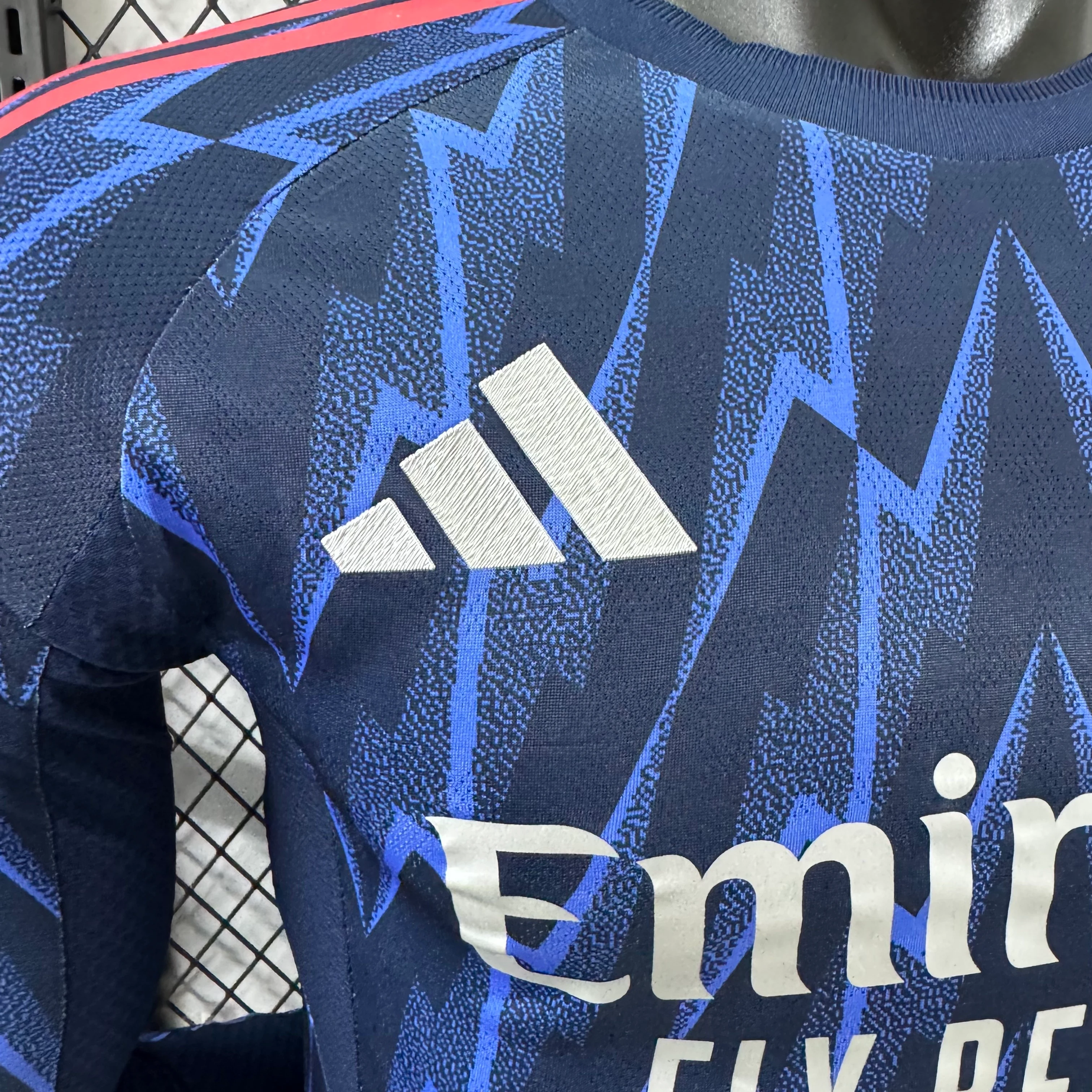 2025-26 Arsenal Away Long-Sleeve Jersey – Player Version view 5
