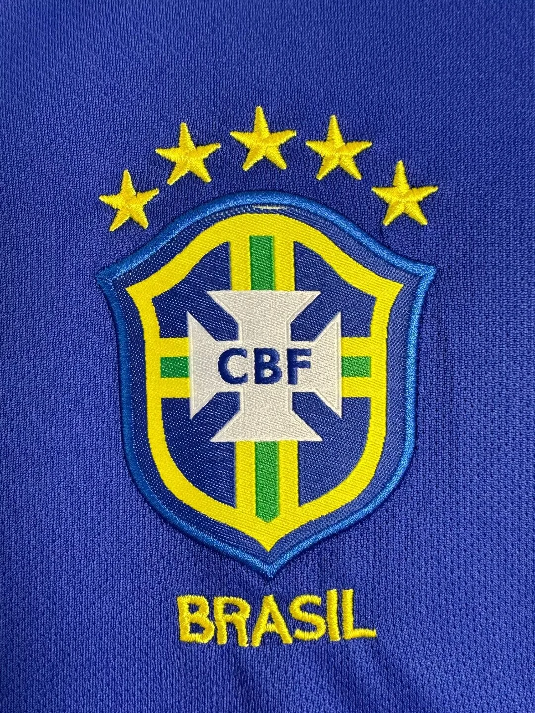 2004 Brazil Away Retro Jersey view 3