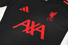 2025-26 Liverpool FC Black Short Sleeve Training Shirt view 12