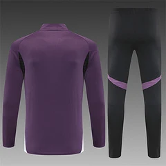 2025-26 Manchester United Purple Half-Pack Training Jersey view 2