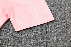 2025-26 Real Madrid black and pink short-sleeved training jersey view 11