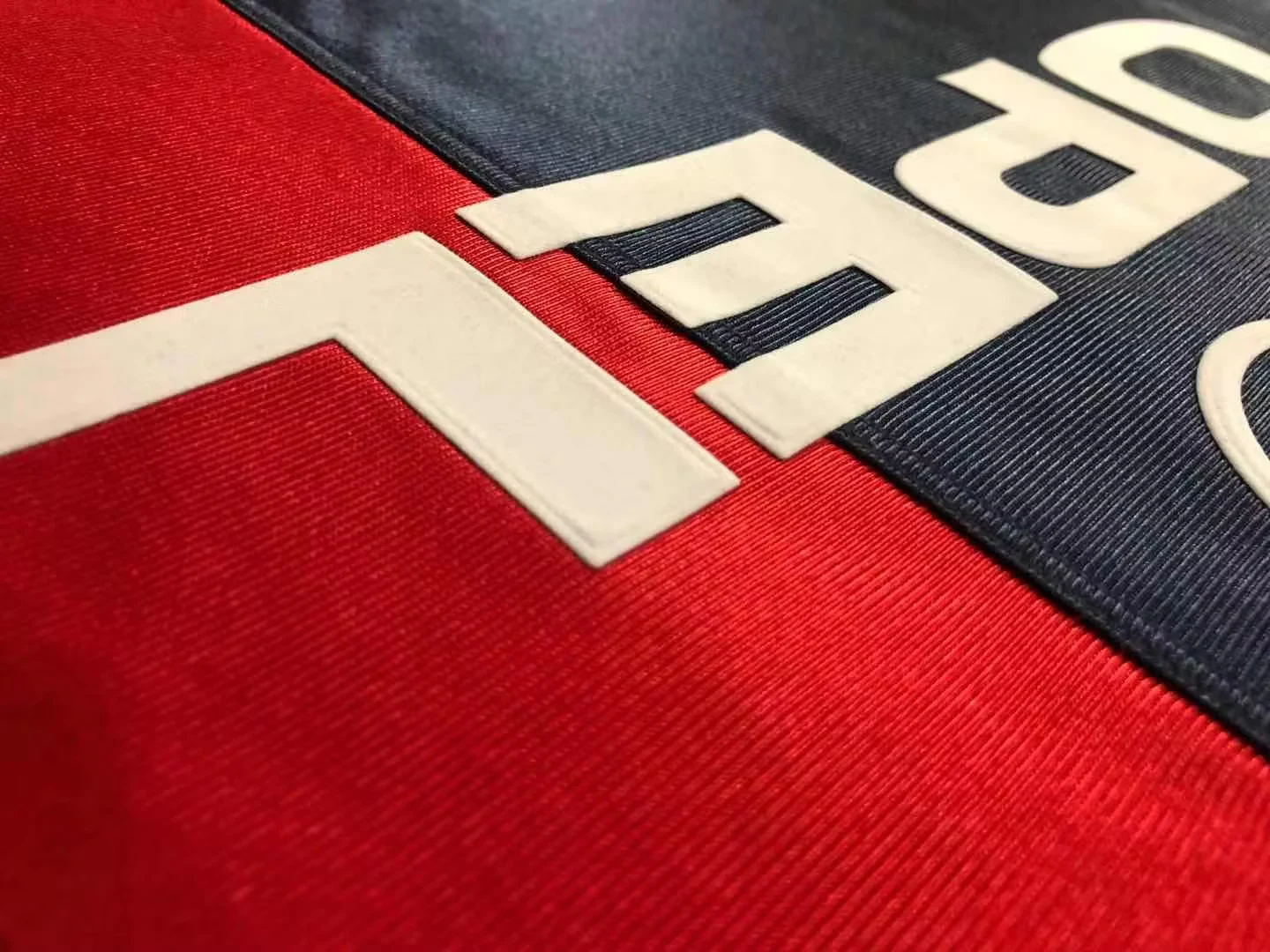 2001 Paris home retro jersey view 4