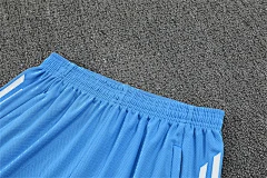2025-26 Real Madrid light blue short-sleeved training jersey view 7