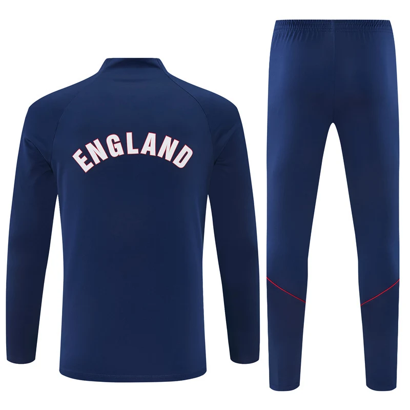 2026-27 England Royal Blue Half-Zip Training Jersey view 17