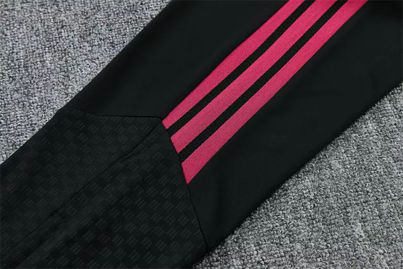 2026-27 Real Madrid Black Half-Zip Training Jersey view 5