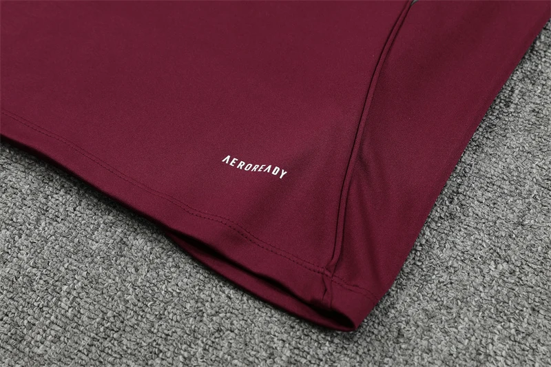 2025-26 Arsenal Red Half-Zip Training Jersey view 12